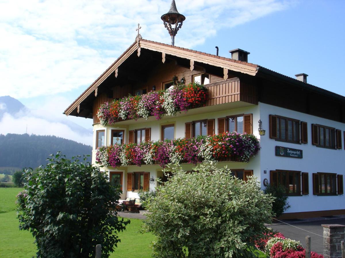 Bio-Bauernhof Bachangerhof Kössen Kültér fotó