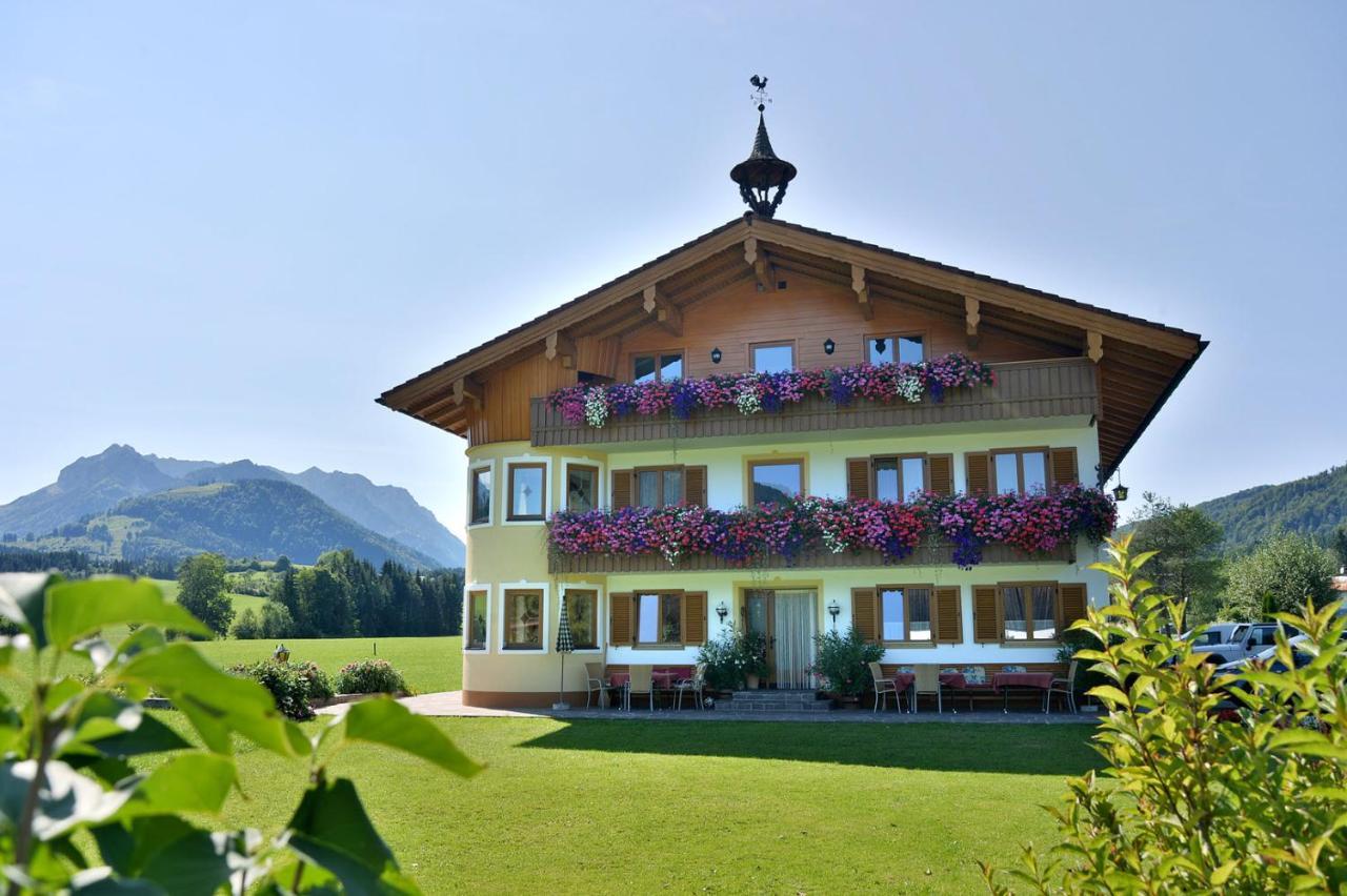 Bio-Bauernhof Bachangerhof Kössen Kültér fotó